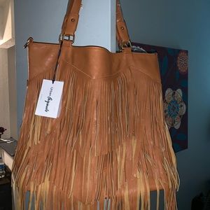 Large urban originals hobo fringe bag